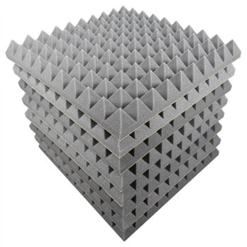 Panel akustyczny samoprzylepny PIRAMIDKA 50×50 cm 6 cm