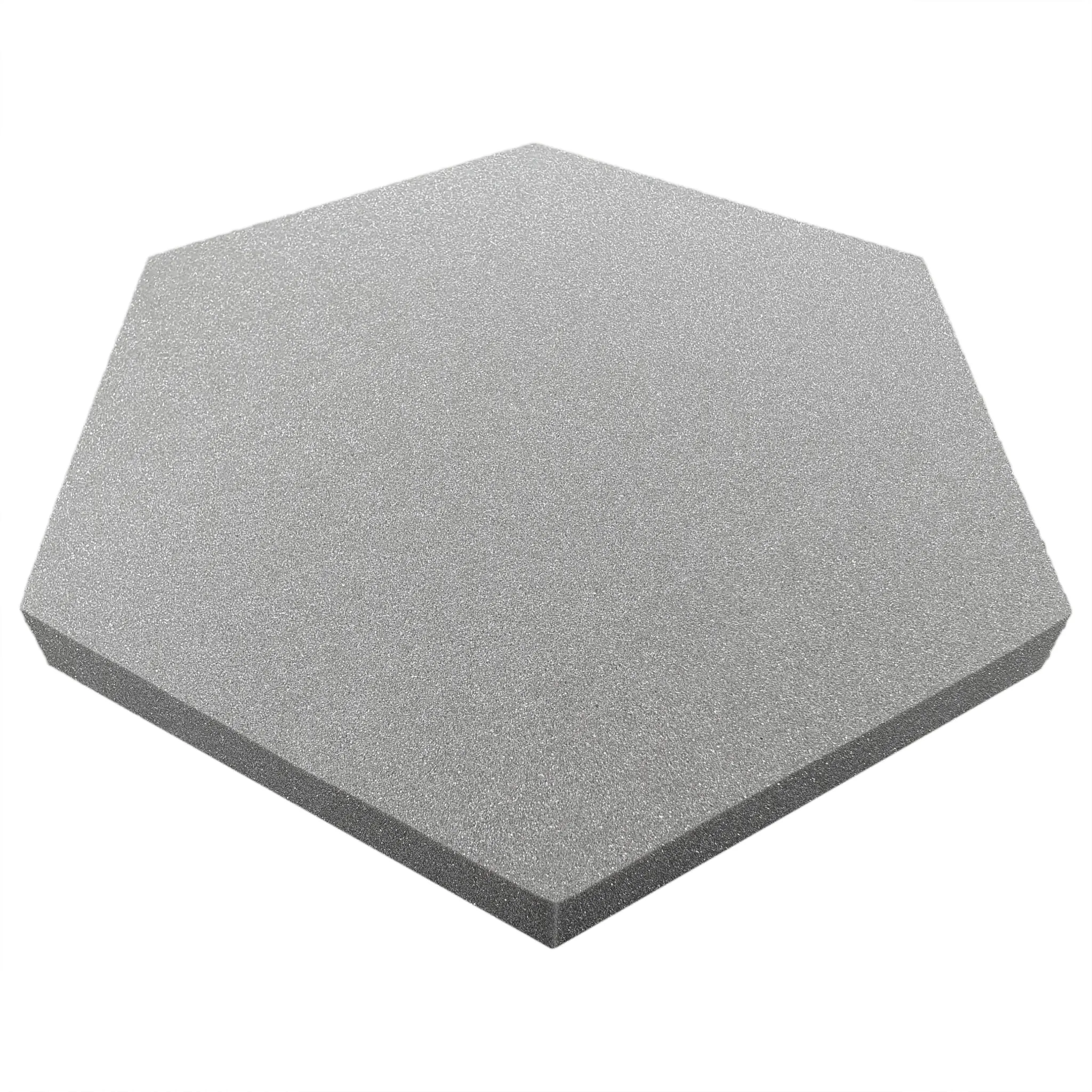 Panel akustyczny mata wygłuszająca płaska SZEŚCIOKĄT  45x50 cm 4 cm - obrazek 5