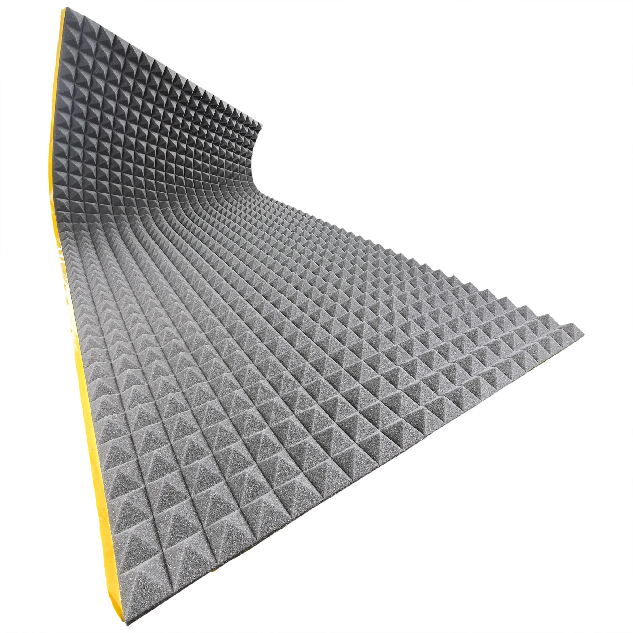 Pianka akustyczna PIRAMIDKA samoprzylepna 100x200 cm 4 cm - obrazek 12