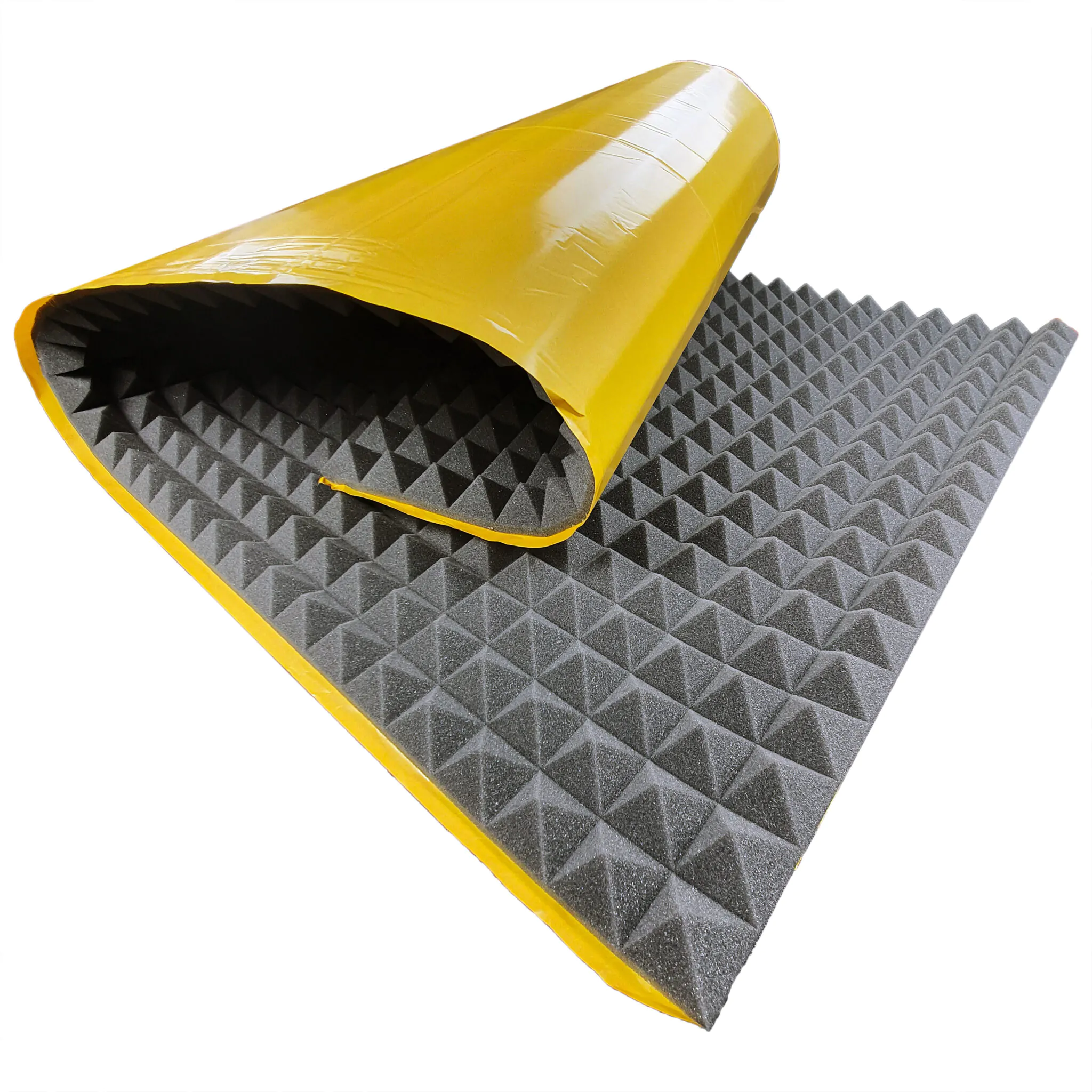 Pianka akustyczna PIRAMIDKA samoprzylepna 100x200 cm 4 cm - obrazek 4