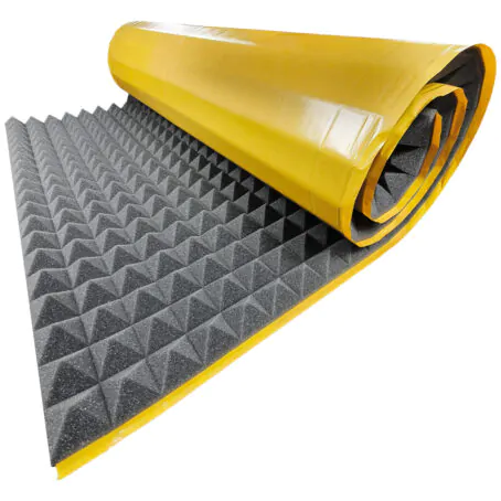 Pianka akustyczna PIRAMIDKA samoprzylepna 100x200 cm 4 cm - obrazek 8