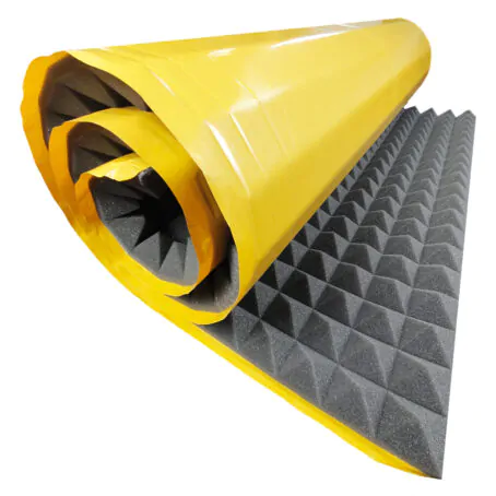Pianka akustyczna PIRAMIDKA samoprzylepna 100x200 cm 4 cm - obrazek 10