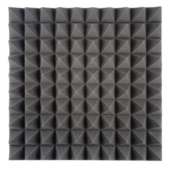 Pianka akustyczna PANEL PIRAMIDKA 50×50 cm 8 cm SAMOPRZYLEPNA
