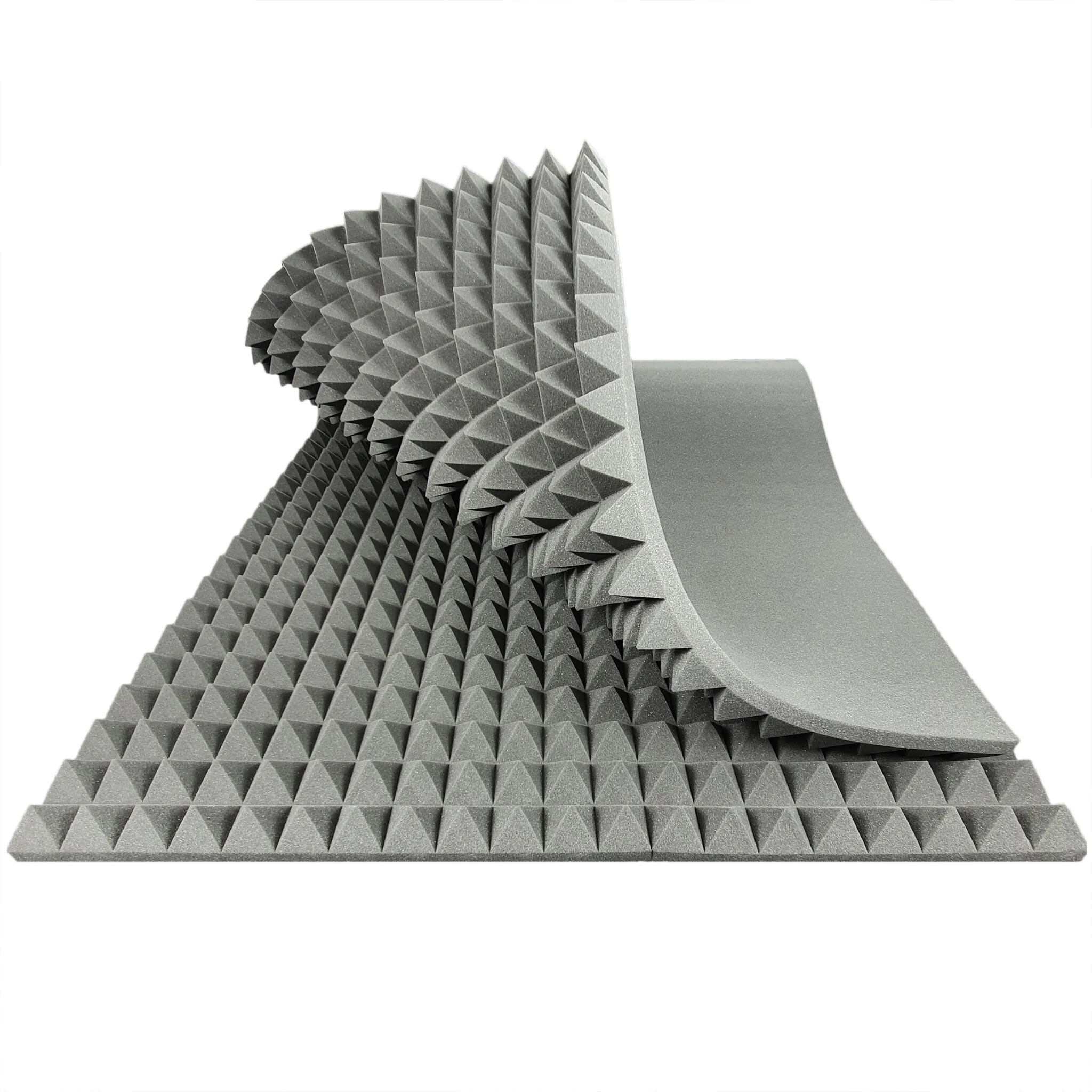 Pianka akustyczna PIRAMIDKA 100x200 cm 6 cm - obrazek 3