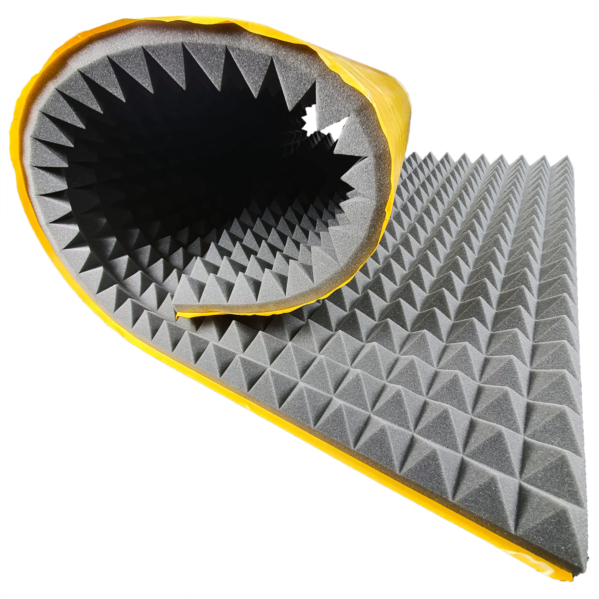 Pianka akustyczna PIRAMIDKA samoprzylepna 100x200 cm 6 cm - obrazek 6