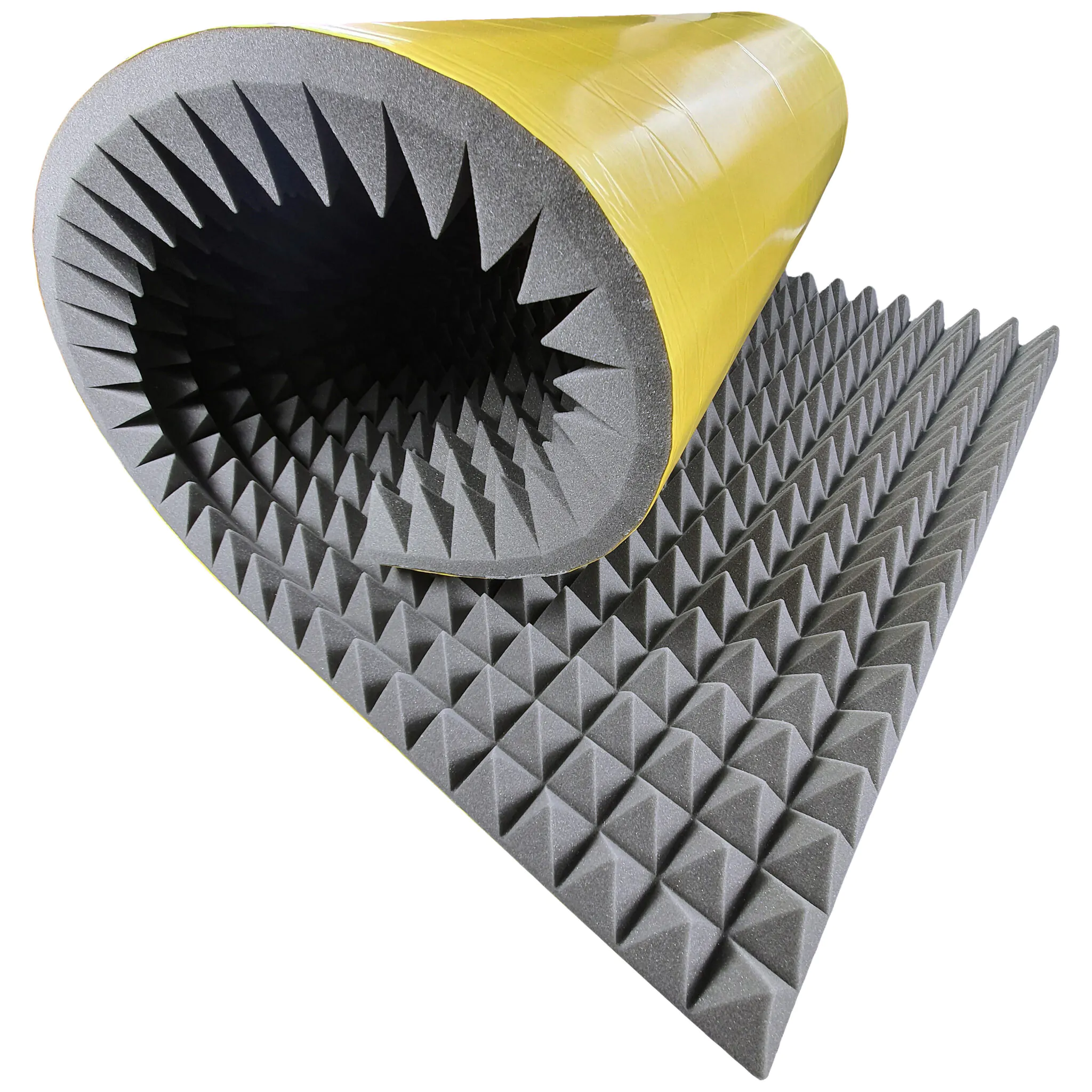 Pianka akustyczna piramidka 8 cm samoprzylepna