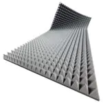 Mata wygłuszająca piramidka 8 cm samoprzylepna