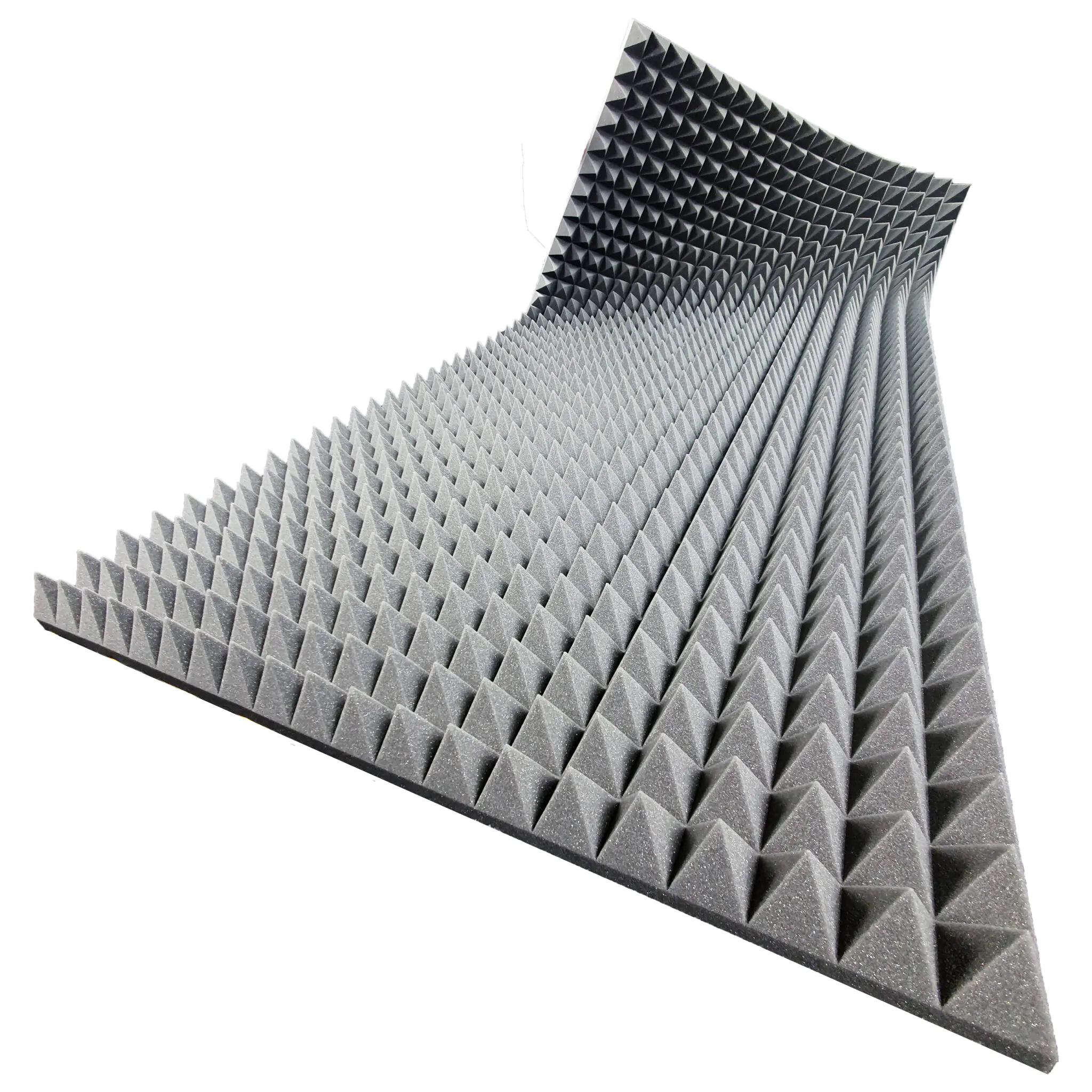 Mata wygłuszająca piramidka 8 cm samoprzylepna