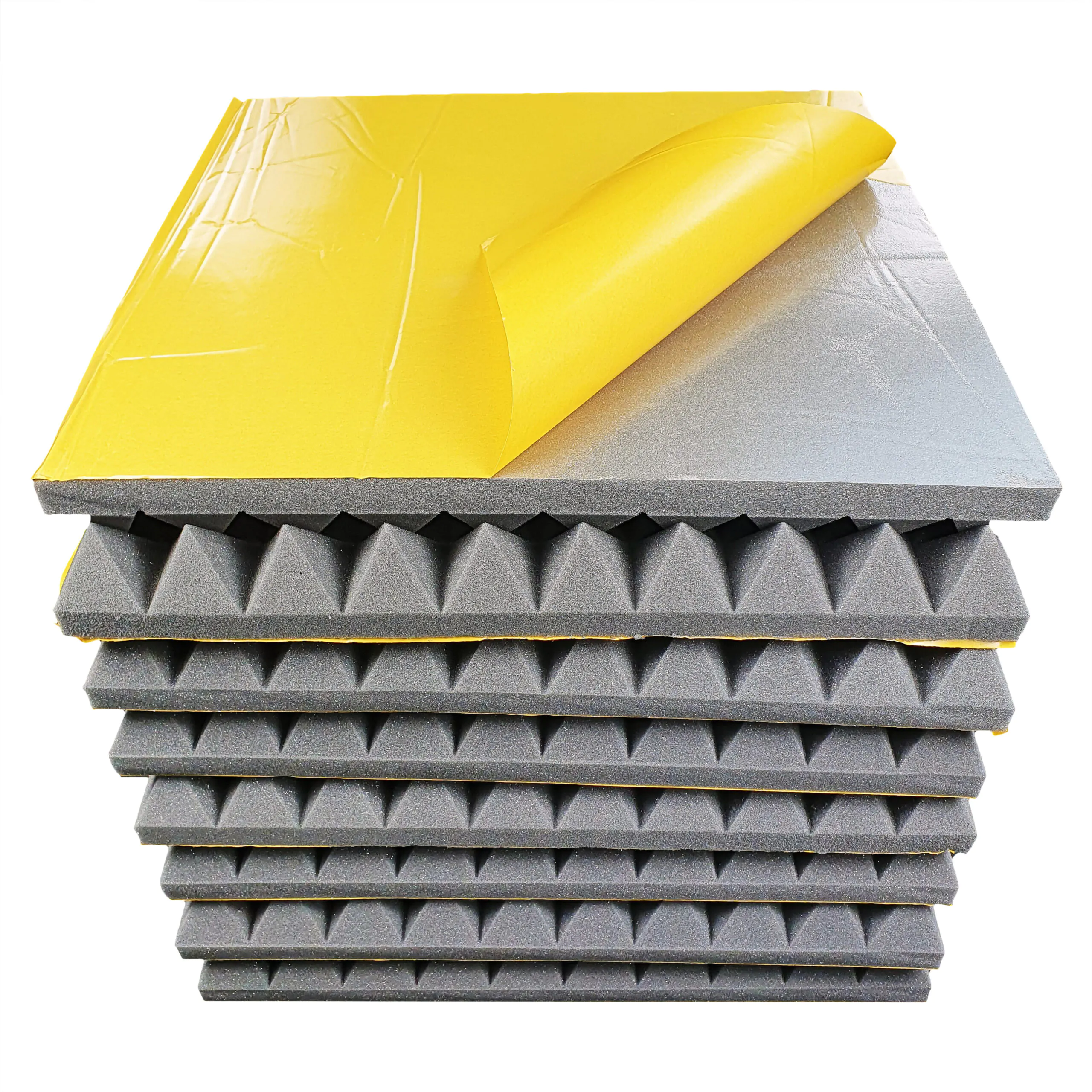 Panel akustyczny samoprzylepny PIRAMIDKA 50x50 cm 6 cm - obrazek 13