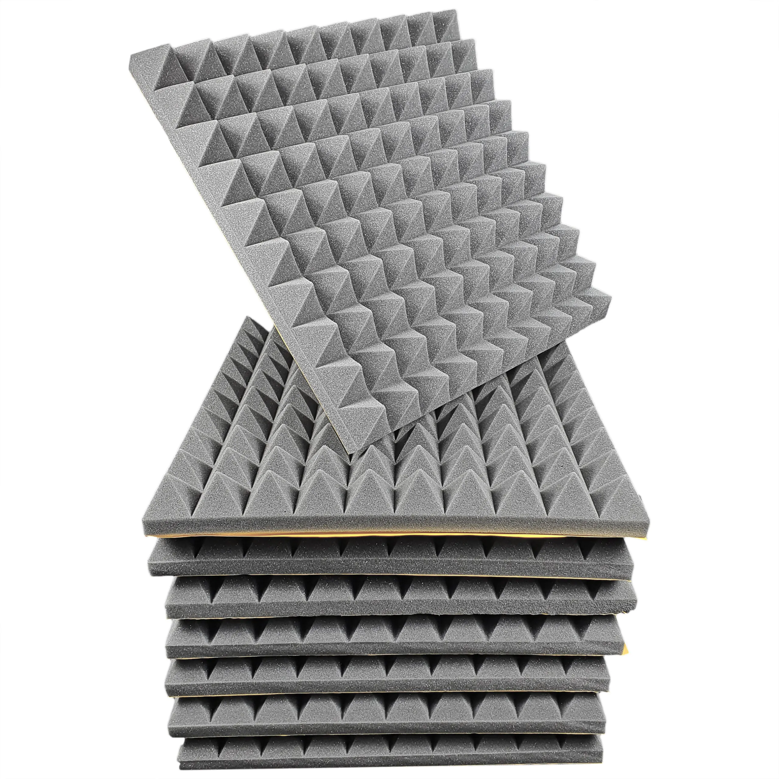 Panel akustyczny samoprzylepny PIRAMIDKA 50x50 cm 6 cm - obrazek 6