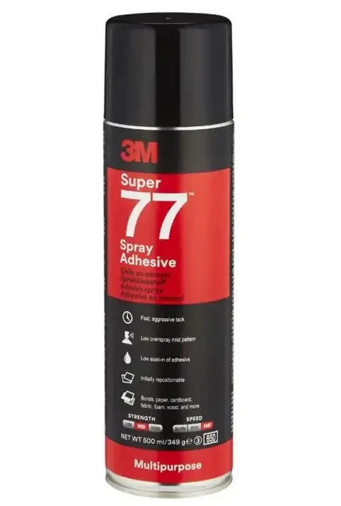 Kontaktowy klej w sprayu 3M Super 77