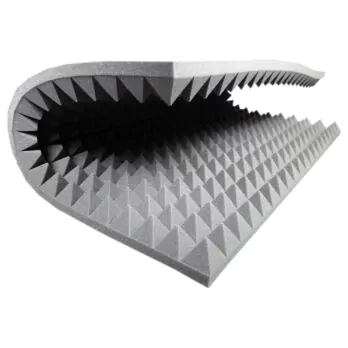 Panel wygłuszający PIRAMIDKA 100×100 cm – 4, 6, 8, 12 cm grubości