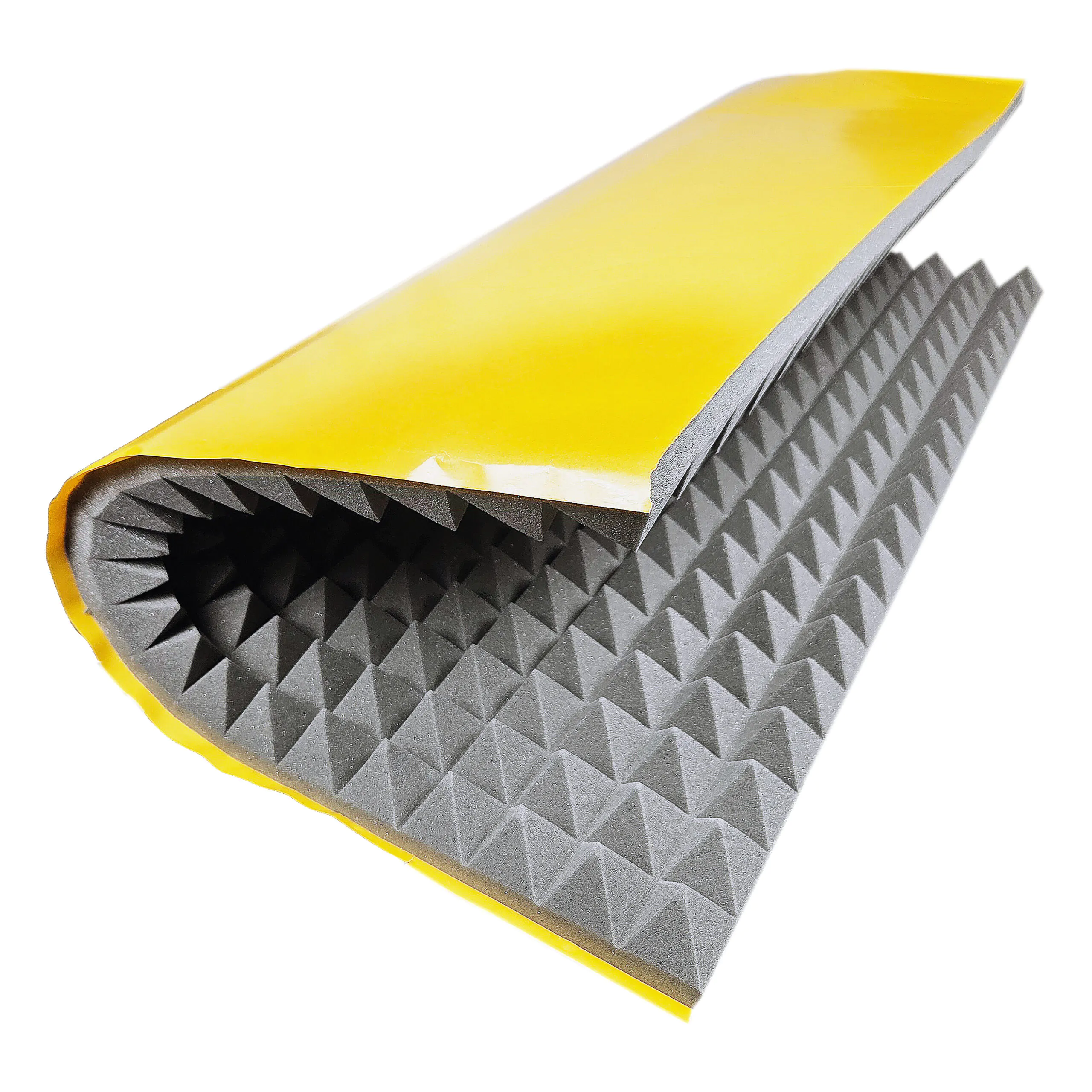 Panel wygłuszający samoprzylepny PIRAMIDKA 100x100 cm 4, 6, 8, 12 cm grubości