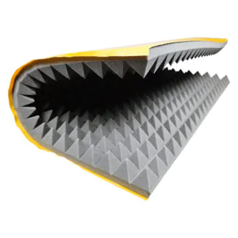 Panel wygłuszający samoprzylepny PIRAMIDKA 100×100 cm 4, 6, 8, 12 cm grubości