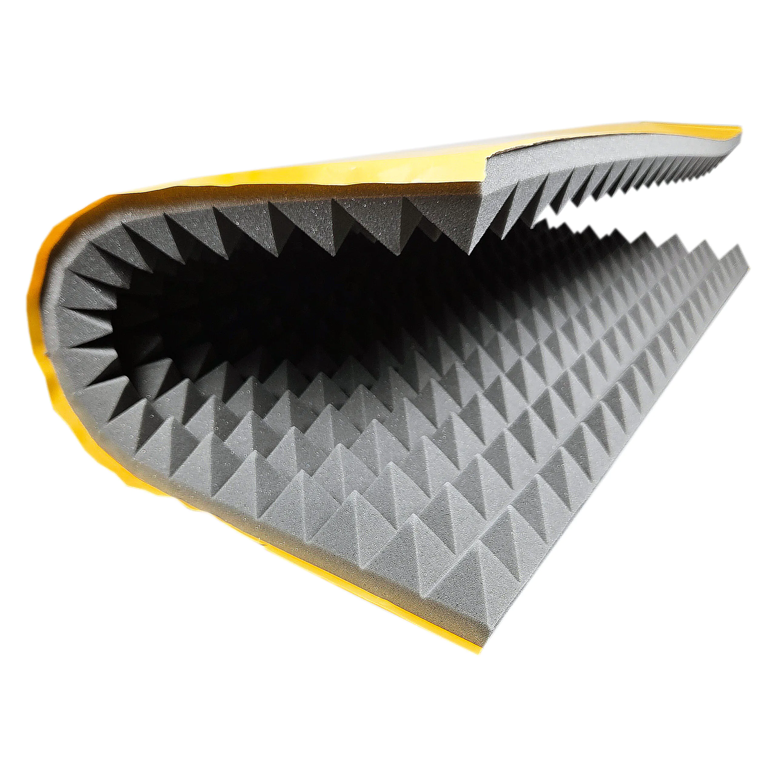 Panel wygłuszający samoprzylepny PIRAMIDKA 100x100 cm 4, 6, 8, 12 cm grubości - obrazek 4