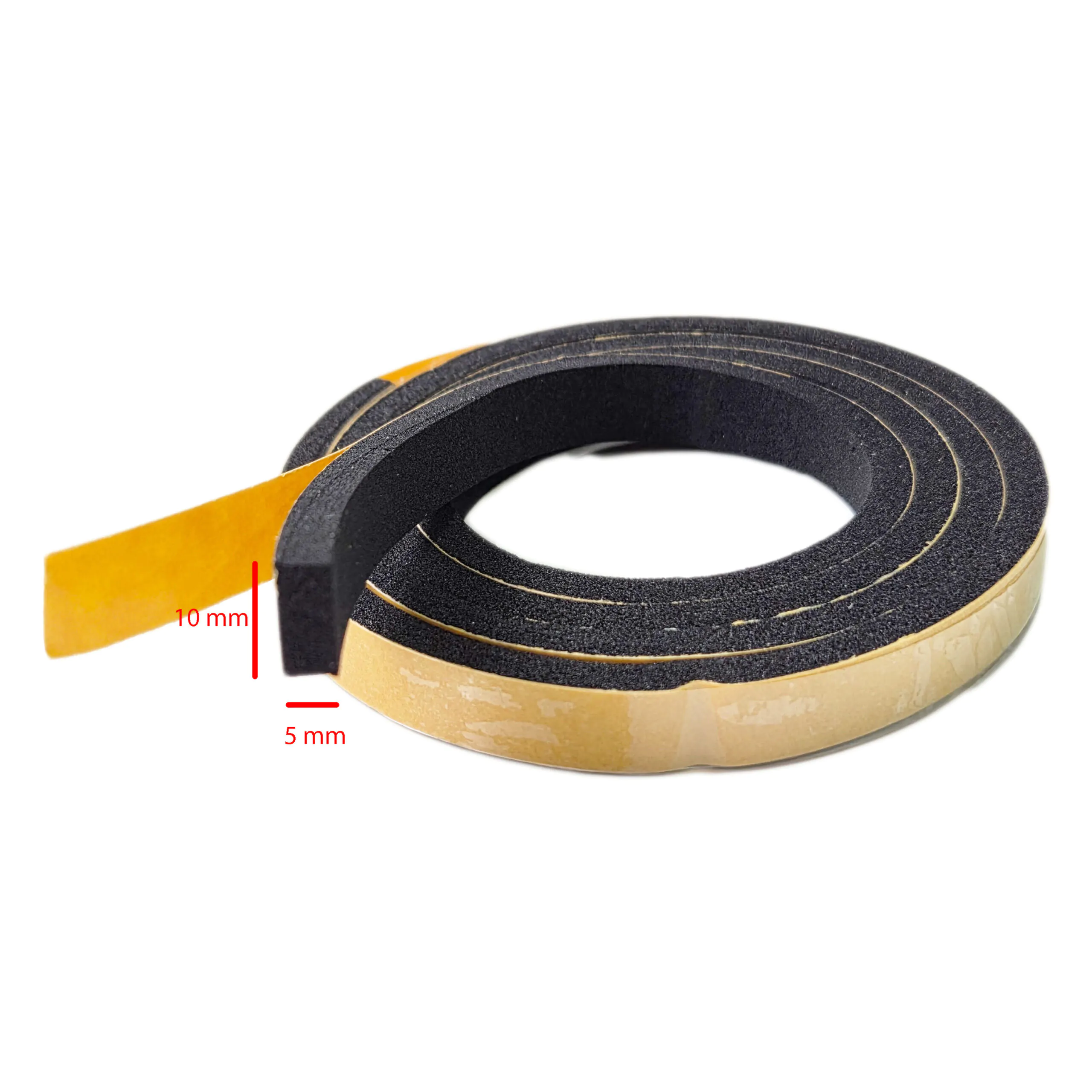 Uszczelka drzwi 5 mm - Wygłuszająca uszczelka termiczna 1mb - obrazek 2